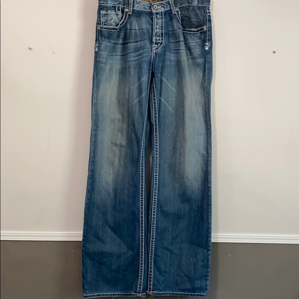 BKE | Tyler Bootcut Jeans Button Fly size 36x38